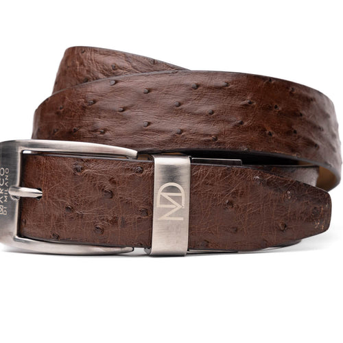 Marco Di Milano Domenico Belt Brown Leather Loafer