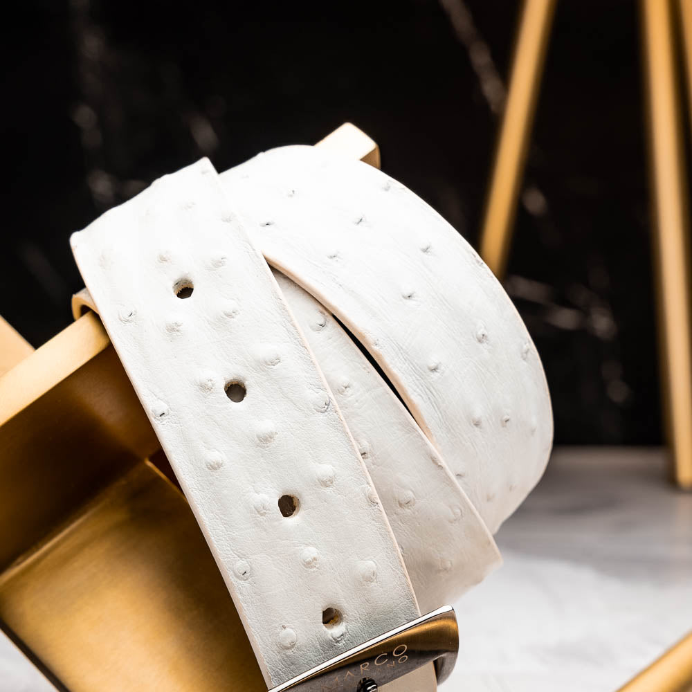 Marco Di Milano Domenico Belt White - 40