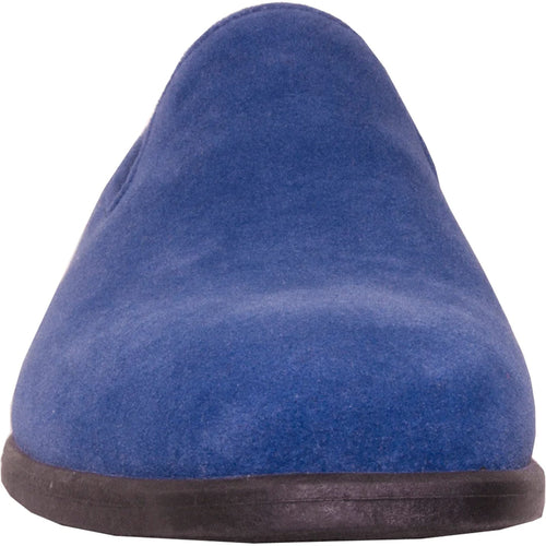"Vegan Suede Men's Loafer Dress Shoe - Royal Blue for Wedding & Prom 2026"