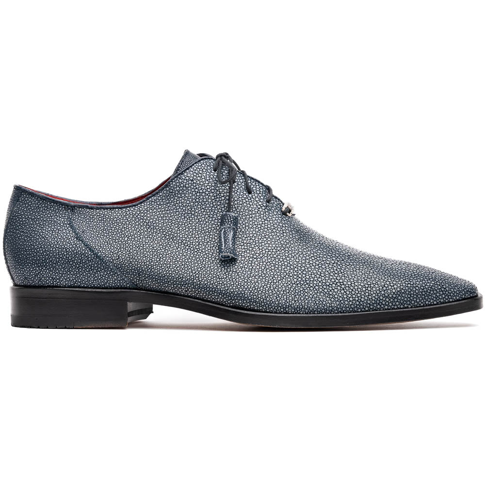 Marco Di Milano Pannuci Navy Stingray Dress Oxfords - 8
