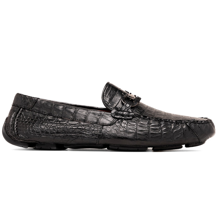 Marco Di Milano Parma Black Leather Loafer