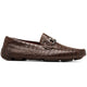 Marco Di Milano Parma Caiman Belly Bit Drivers Brown