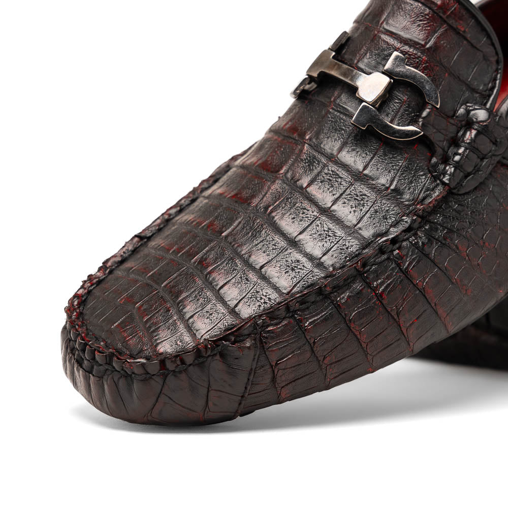 Marco Di Milano Parma Black Cherry Caiman Belly Bit Drivers - 8