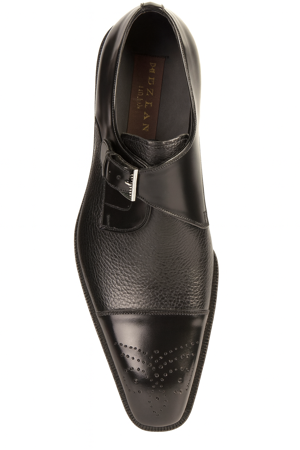 Phoenix Black Genuine Deerskin Monkstraps by Mezlan - New Arrival - 8