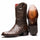 Marco_Di_Milano Phoenix: Aged Brown Leather Luxury Shoe