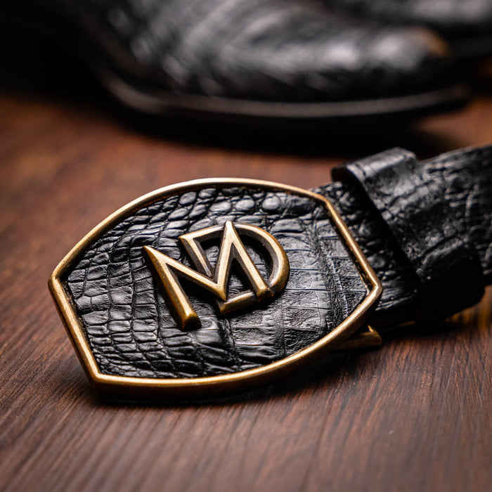 Marco_Di_Milano Phoenix Black Luxury Leather Shoe
