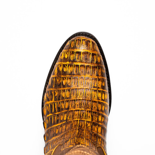 Marco_Di_Milano Phoenix Mustard Brown Leather Oxford