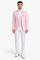 Pink and White Suit With White Pants - Plus Free Matching Bowtie