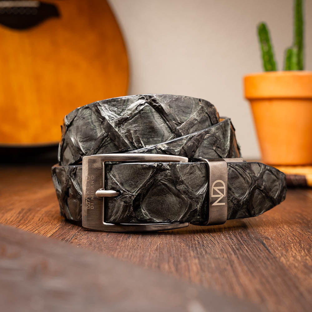 Marco Di Milano Olivieri Belt Gray - 40