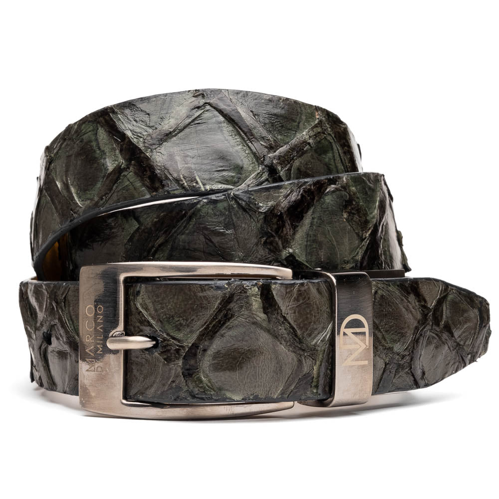 Marco Di Milano Olivieri Belt Gray - 40