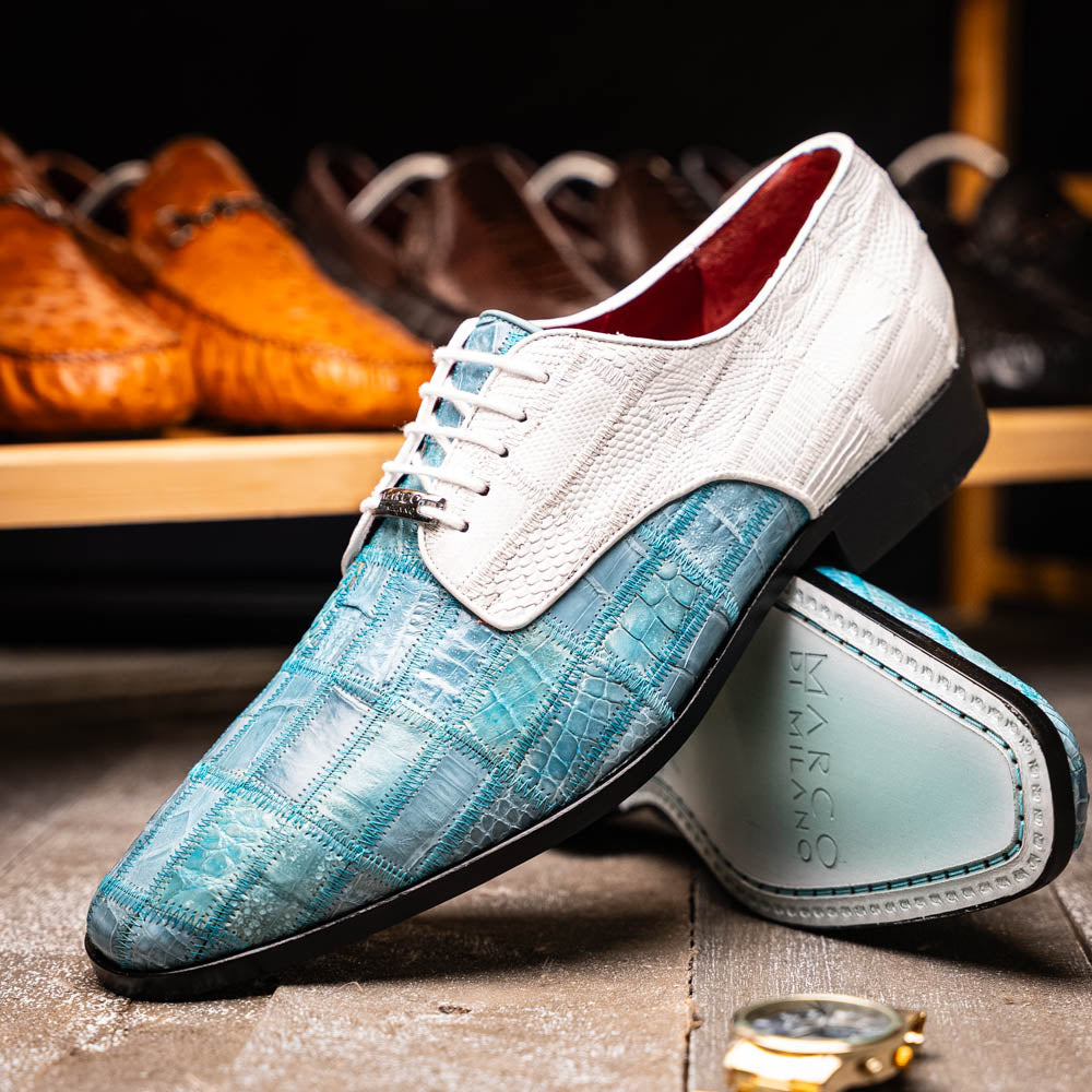 Marco Di Milano Pissa Aqua/White - 8 USA