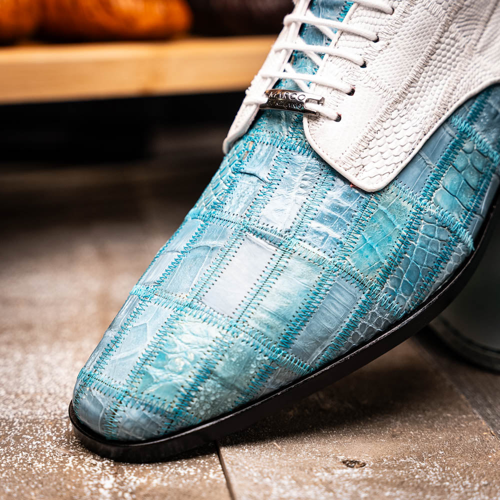 Marco Di Milano Pissa Aqua/White - 8 USA
