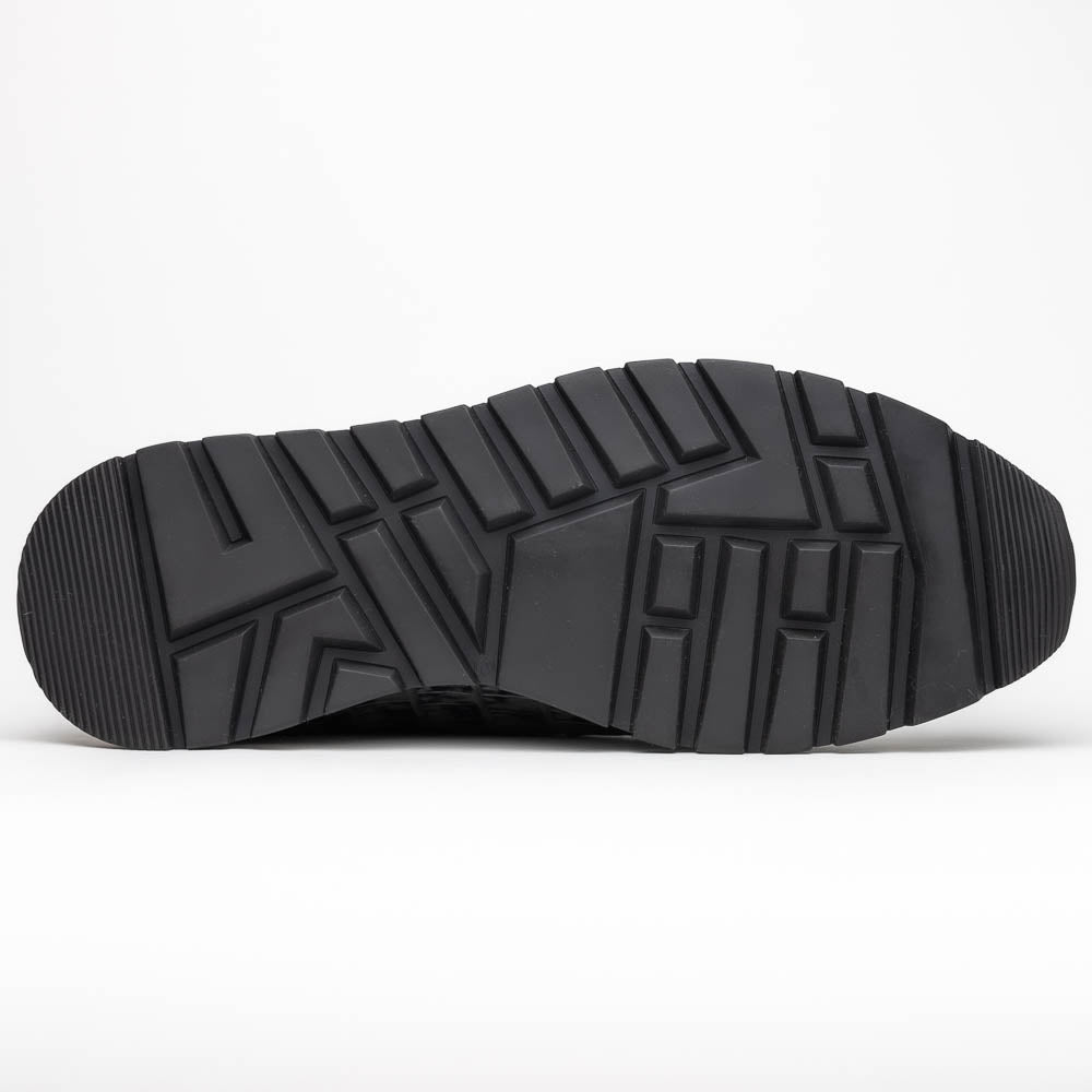 Marco Di Milano Portici Green Men's Exotic Lizard / Crocodile Casual Sneakers - 8