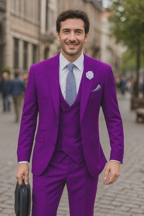 purple-suit-for-men-double-breasted-vest-2-button-peak-lapel