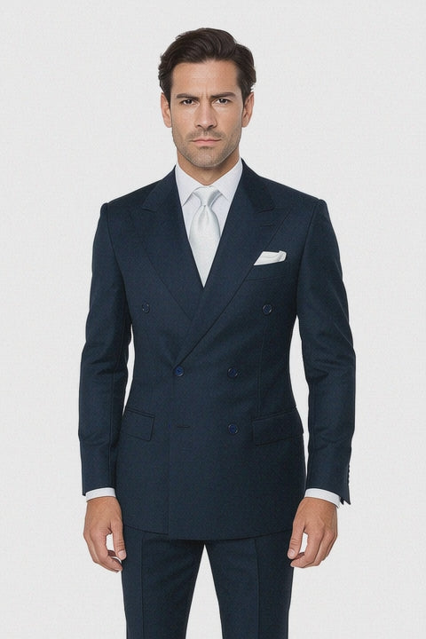 Classic Fit Double Breasted Suit