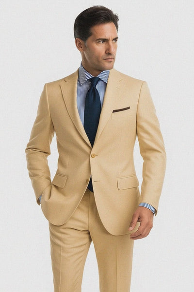 Sand Linen  Summer Fabric Suit