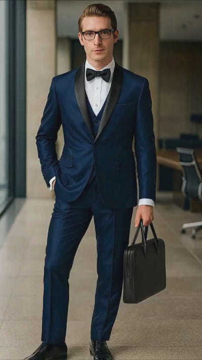 luxury-men’s-navy-blue-satin-tuxedo