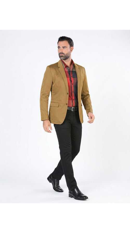 Montero Men's Plain Blazer – Slim Fit (ID 2174)