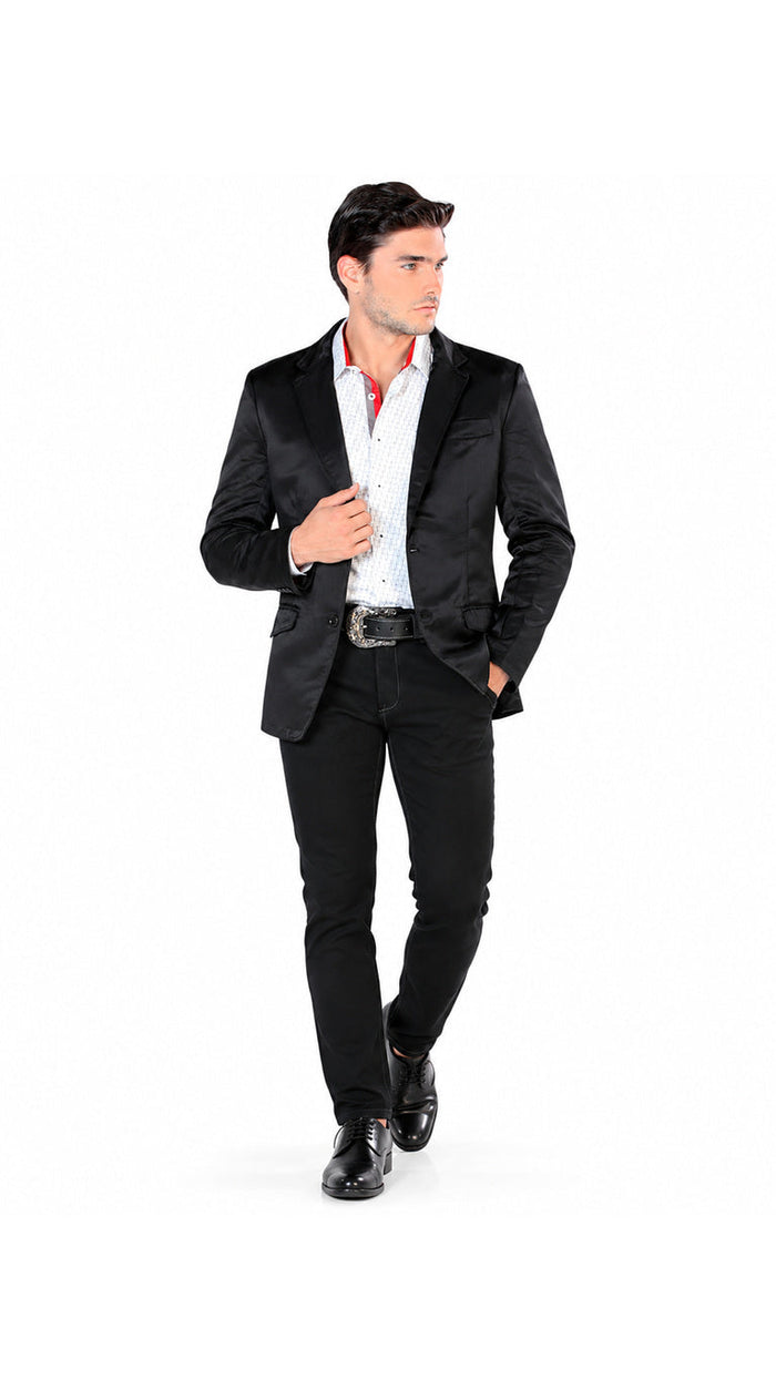 Lamasini Men’s Slim Fit Plain Casual Blazer (Model 492)
