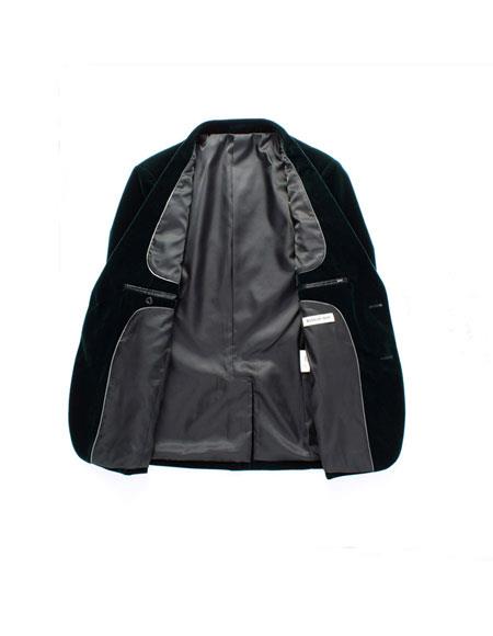 Green velvet suit Many Styles & Brands $99UP Alberto Nardoni Brand Men's Olive Green Velvet Men's Blazer Jacket - S Or Small