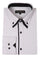 Button Stylish Double Collar Style Multi-Color Men's Dress Shirt