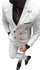 White With Wide Black Pinstripe  1920S 1940S Dress Suit