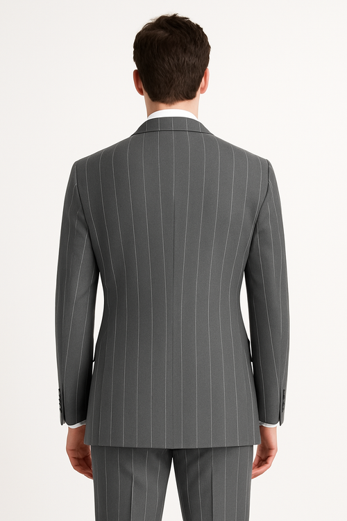 Purple Pinstripe Suit - Gangster Suit - 1920's Suit - Double Breasted Suit - New Arrival