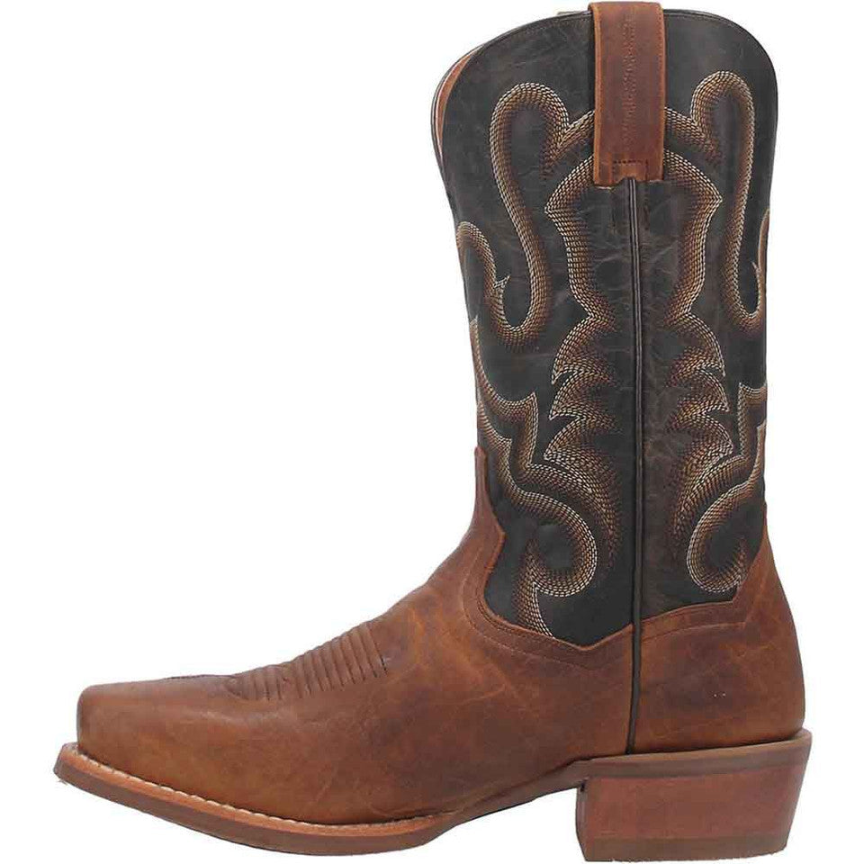 Dan Post Richland Saddle Square Toe Leather Boot - 9.5D