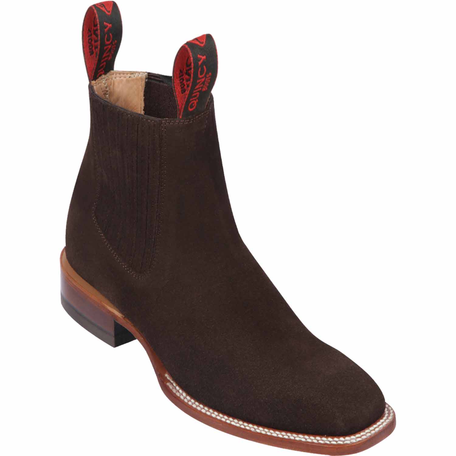 Men's Quincy Square Toe Ankle Boot Q68B6394 - 6