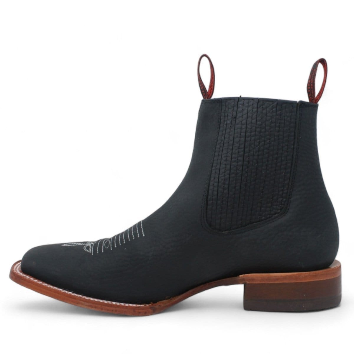 Men's Quincy Wide Square Toe Ankle Boot Q82B2705 - 6