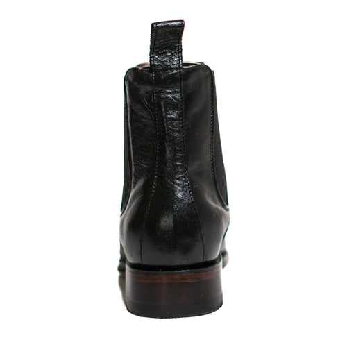 Los Altos Men's Toe Roper Boot Belmont Black - Belmont Black