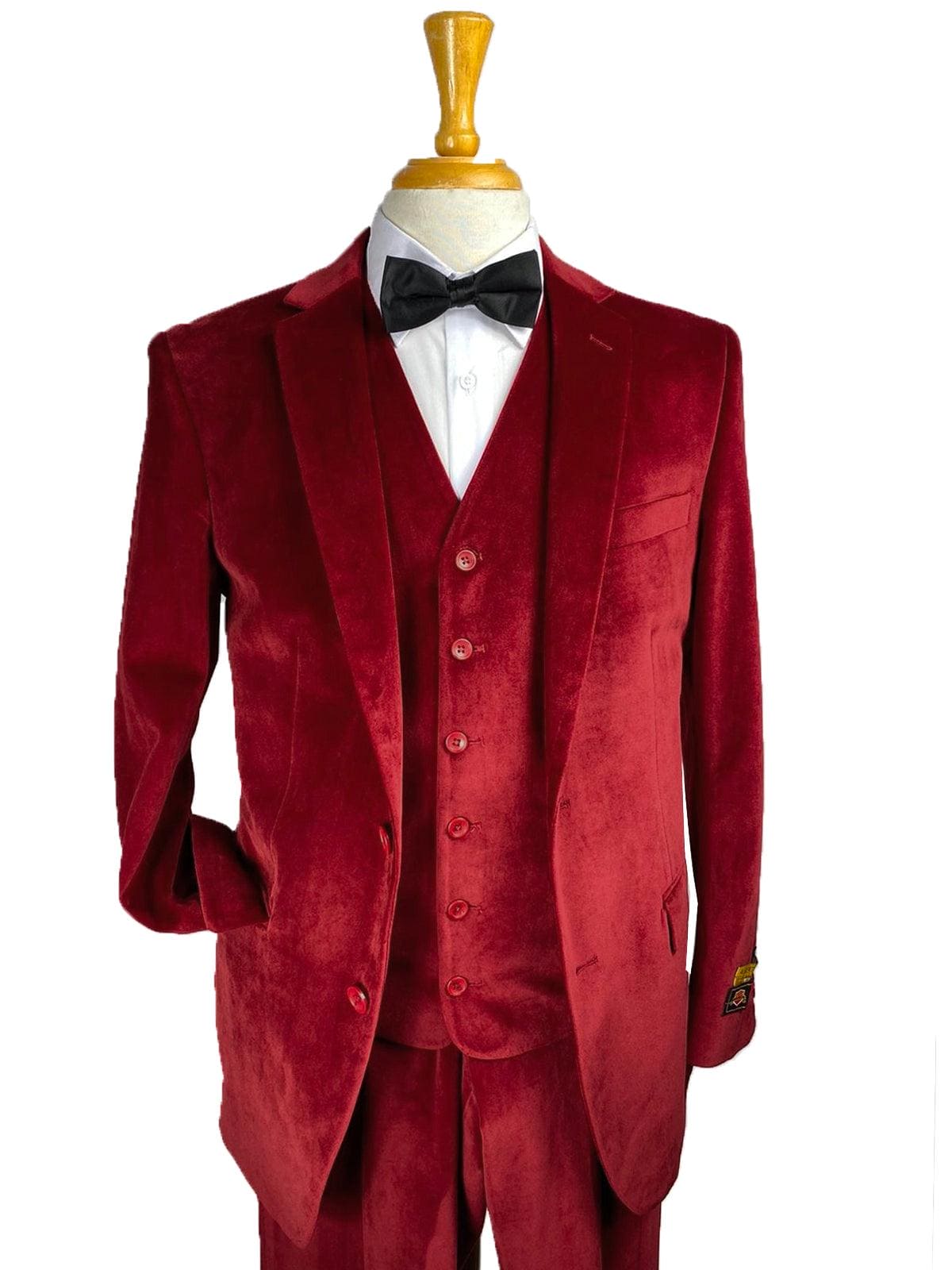 58 Red Groomsmen Suits - Mens Red Suits