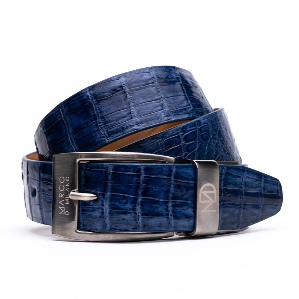 Marco Di Milano Riccardo Belt Blue Jeans - 48