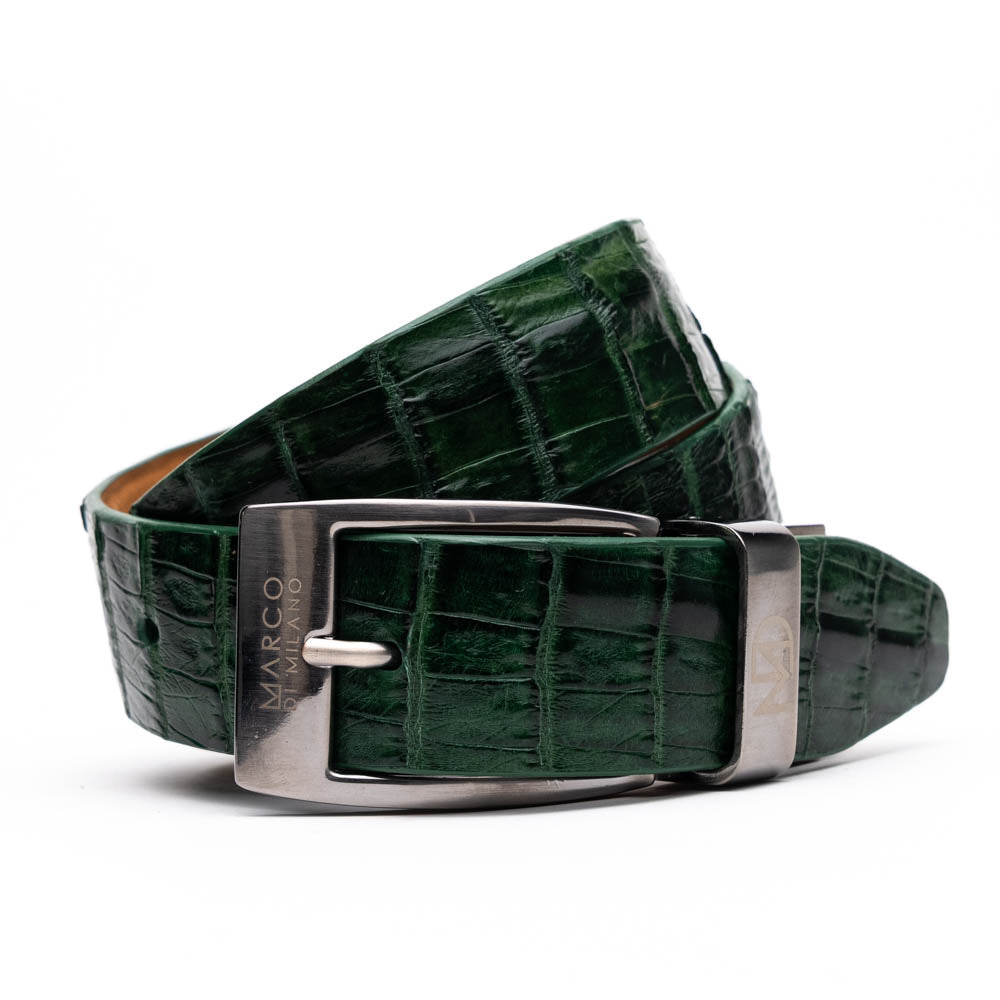 Marco Di Milano Riccardo Belt Forest Green - 48