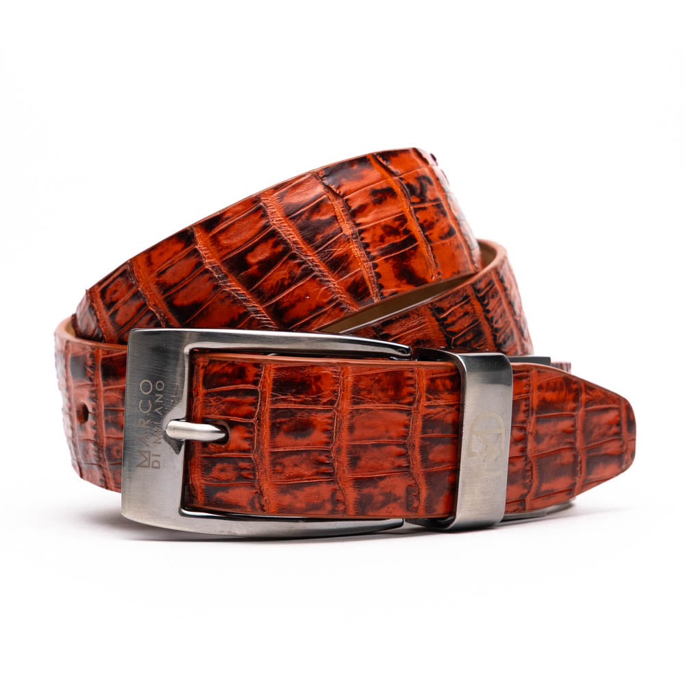 Marco Di Milano Riccardo Belt Rustic Cognac - 36