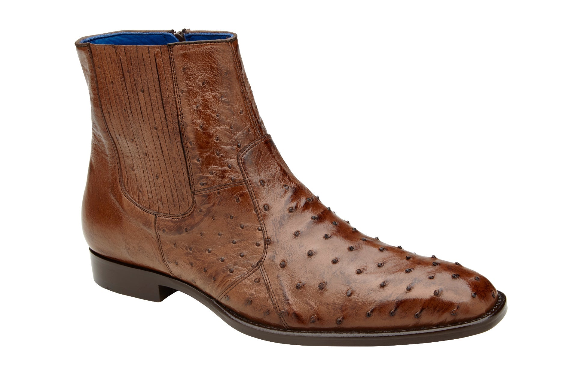 Belvedere Roger - Antique Brown Alligator Loafer - 9