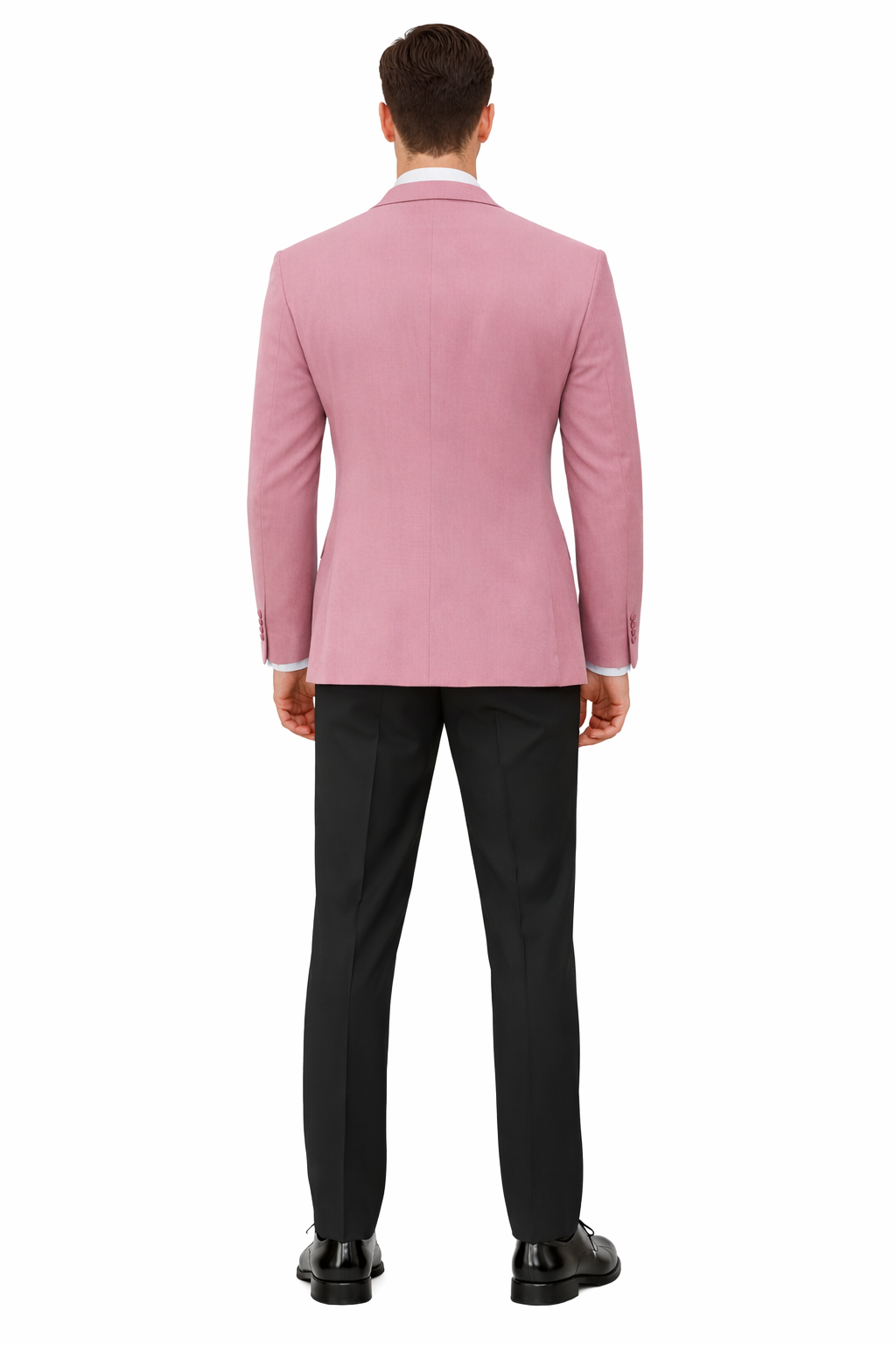 Rose Gold Color Mens Velvet Dinner Jacket - Mens Tuxedo Blazer With Trim Shawl Collar Pink Blush-New Designer Collection