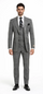 Rossi Man Men's Dress Suit Classic Rossiman Formalwear for Timeless Style