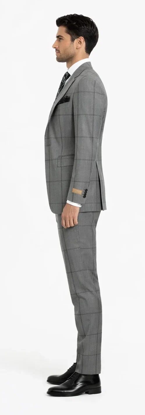 Rossi Man Men's Dress Suit Classic Rossiman Formalwear for Timeless Style