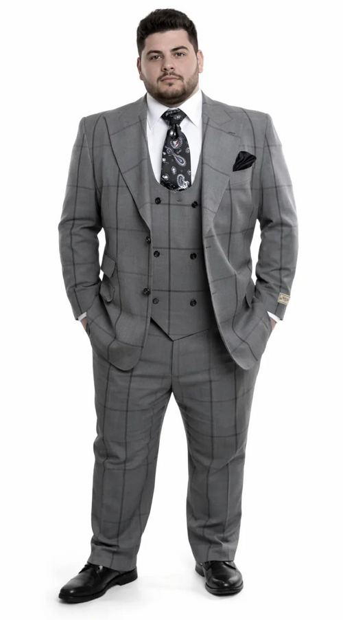 Rossi Man Men's Dress Suit Classic Rossiman Formalwear for Timeless Style