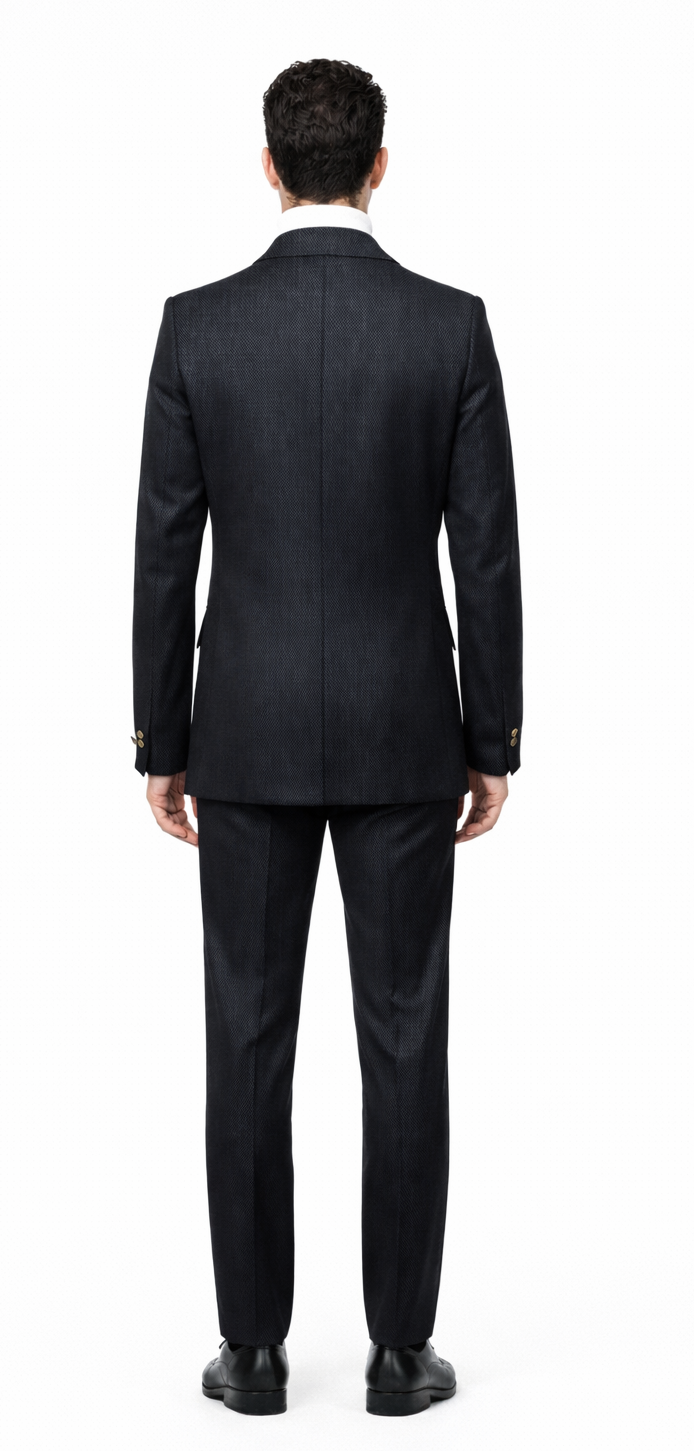 Black Safari Walking Suit for Men â€“ Rossiman Utility Jacket and Trousers Set