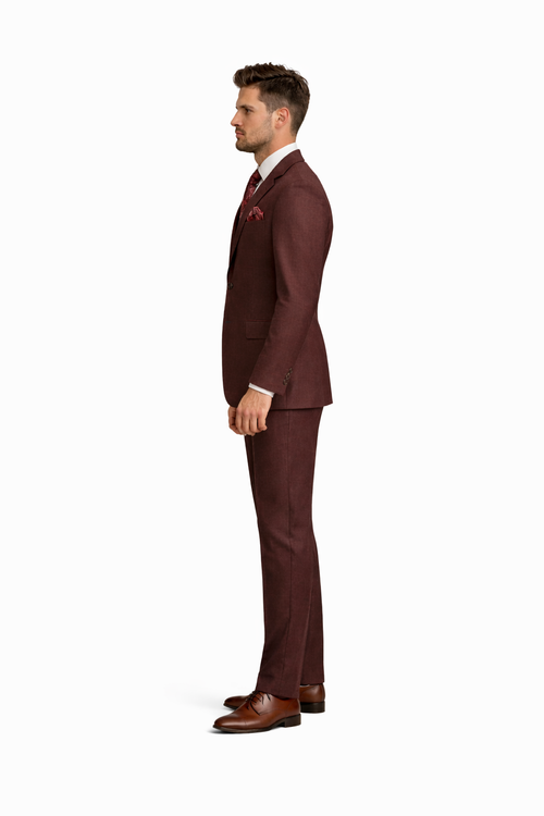 Rossiman Men's Formal Dress Suit Elegant Tailored Suit-New Designer Collection