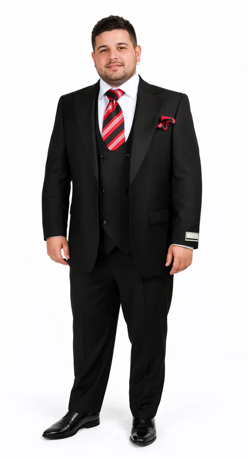 Rossiman Rossi Men's Dress Suit Premium Tailored Suit for Formal Occasions