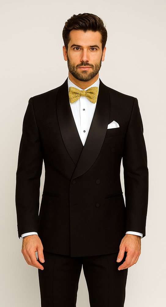 Rossiman Rossi Men's Formal Suit Stylish Tailored Dress Suit by Rossi Man