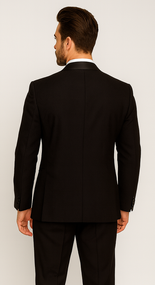 Rossiman Rossi Men's Formal Suit Stylish Tailored Dress Suit by Rossi Man