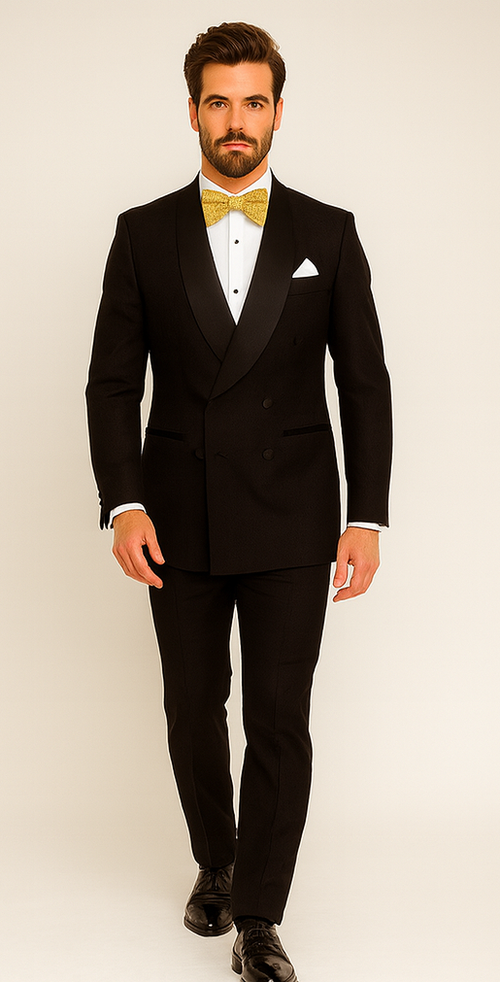 Rossiman Rossi Men's Formal Suit Stylish Tailored Dress Suit by Rossi Man