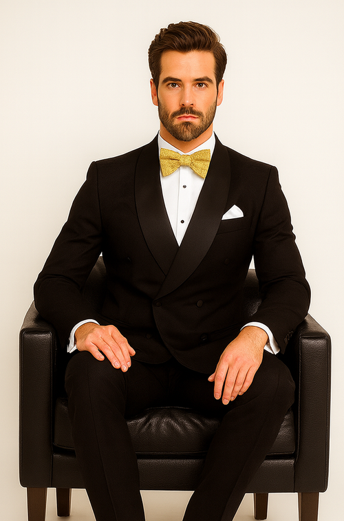 Rossiman Rossi Men's Formal Suit Stylish Tailored Dress Suit by Rossi Man