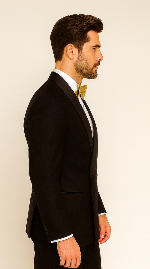 Rossiman Rossi Men's Formal Suit Stylish Tailored Dress Suit by Rossi Man