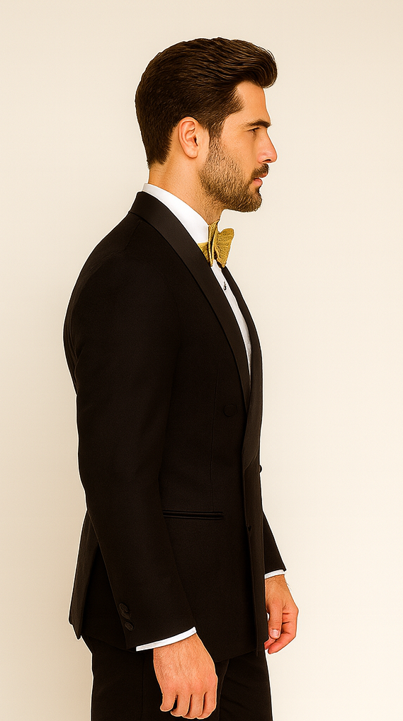 Rossiman Rossi Men's Formal Suit Stylish Tailored Dress Suit by Rossi Man