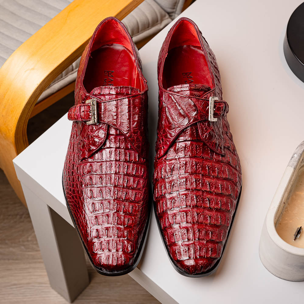 Marco Di Milano Luigi Wine Leather Oxford - 9.5 USA